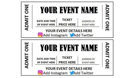 event ticket maker|print event tickets.